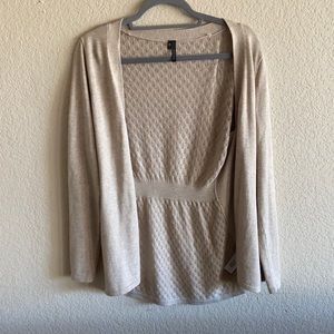 Nude cardigan
